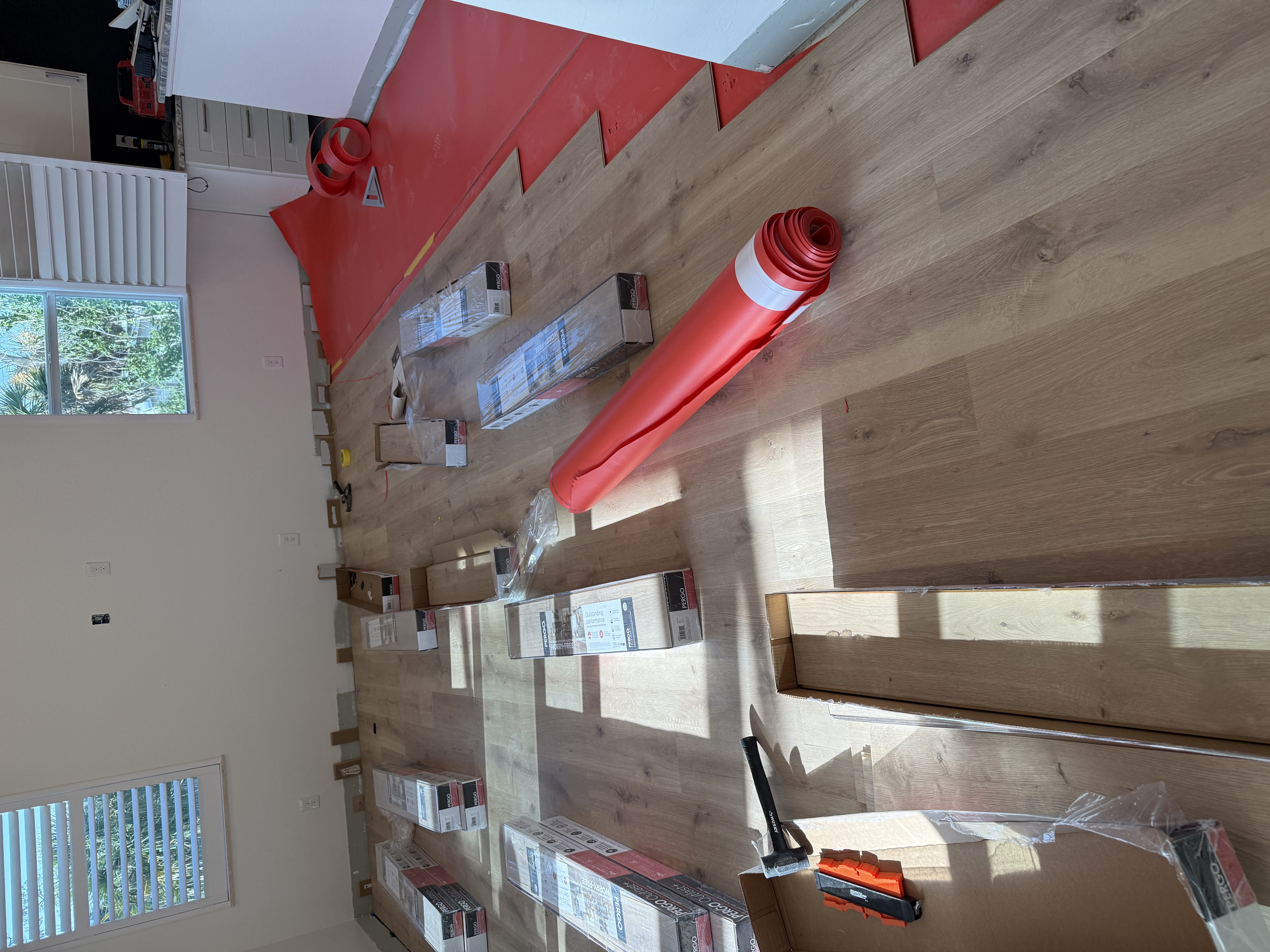 Flooring installation service